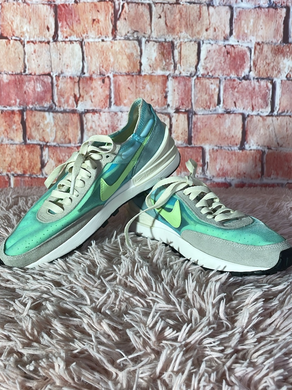 Nike Women’s Mint Green & Lime Athletic Sneakers